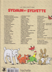 Verso de Sylvain et Sylvette (La collection) -64- Renard fait son cinéma - seconde partie