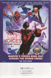 Verso de Free Comic Book Day 2023 - Marvel's Voices