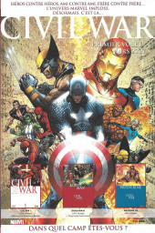 Verso de Marvel Icons (Marvel France - 2005) -23- Le blitz du XXIe siècle
