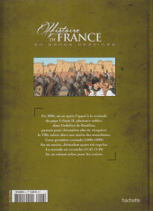 Verso de Histoire de France en bande dessinée (Le Monde présente) -12- Les premières croisades, Godefroi de Bouillon et la chevalerie 1096 / 1149