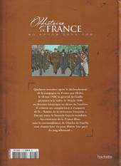 Verso de Histoire de France en bande dessinée (Le Monde présente) -53- De Gaulle, La Résistance et la France libre 1940 / 1944
