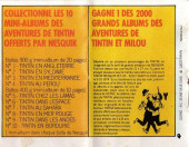 Verso de Tintin - Publicités -20Nes05- Une aventure de Tintin et ses amis : Tintin chez les lamas