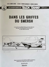Verso de Buck Danny « Classic » -INT02 TT- Dans les griffes du Smersh