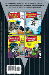 Verso de DC Archive Editions-Batman -6- Volume 6
