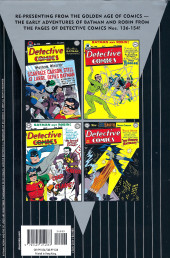 Verso de DC Archive Editions-Batman -7- Volume 7