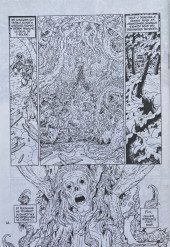 Verso de Veillée funèbre - Tome HC