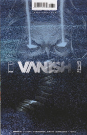 Verso de Vanish (2022) -6- Issue #6