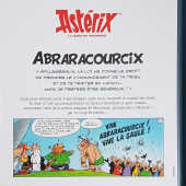 Verso de Astérix (Hachette - La boîte des irréductibles) -7Bis- Abraracourcix dans Le Combat des chefs