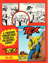 Verso de Tex (Mensile) -45b- la voce misteriosa