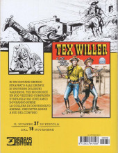 Verso de Tex Willer (Sergio Bonelli Editore) -36- la diligenza dell'oro