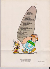 Verso de Astérix (en langues étrangères) -8- Asterix Prajurit Romawi