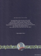 Verso de De Roche & de Sève -3- Quel que soit le destin