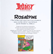 Verso de Astérix (Hachette - La boîte des irréductibles) -8bis- Rosaépine dans Le Fils d'Astérix