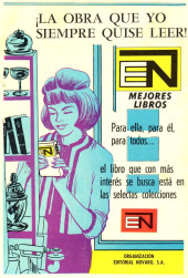Verso de Mujeres célebres (1961 - Editorial Novaro) -107- Las grandes hechiceras de la historia (N°2)