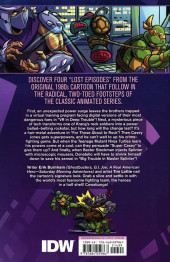 Verso de Teenage Mutant Ninja Turtles: Saturday Morning Adventures -INT- Volume 1