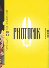Verso de Photonik (All Star) -9- Une nouvelle aube