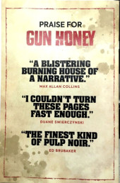 Verso de Gun Honey: Heat Seeker -1- Issue #1
