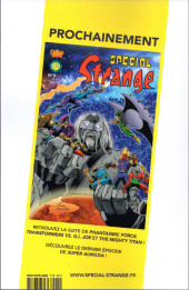 Verso de Spécial Strange (2e Série - Organic Comix) -3118 Blank- spécial Strange 118
