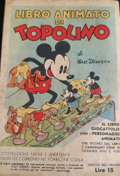 Verso de Almanacco Topolino (anteguerra) -1- Anno 1937