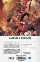 Verso de Mighty Morphin Power Rangers -INT07- Mighty Morphin Power Rangers volume 7