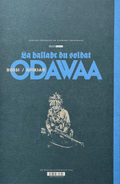 Verso de La ballade du soldat Odawaa -TT- La Ballade du soldat Odawaa 