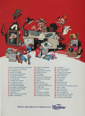 Verso de Spirou et Fantasio -52Pub 2- La face cachée du Z