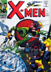 Verso de Marvel Comics Library (Taschen) -4- X-Men. Vol. 1. 1963–1966