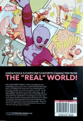 Verso de The unbelievable Gwenpool (Marvel - 2016) -INT04- Beyond the fourth wall