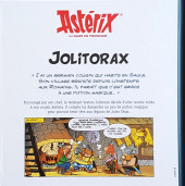 Verso de Astérix (Hachette - La boîte des irréductibles) -9Bis- Jolitorax dans Astérix chez les Bretons