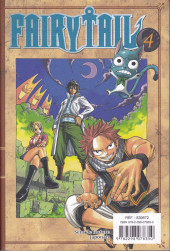 Verso de Fairy Tail (albums doubles France Loisirs) -2- Tomes 3 & 4