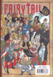 Verso de Fairy Tail (albums doubles France Loisirs) -3- Tomes 5 & 6