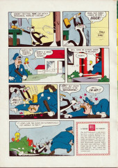 Verso de Tweety and Sylvester (Dell - 1954) -11- Issue #11