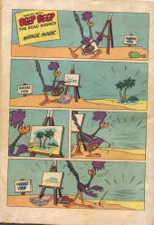 Verso de Beep Beep - The Road Runner (Dell - 1960) -5- Issue #5