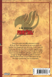 Verso de Fairy Tail -31a2022- Tome 31