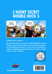 Verso de BD Disney -30- Donald - L'Agent secret Double Duck 3