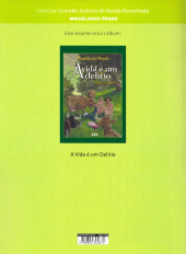 Verso de Colecção Grandes Autores de Banda Desenhada -9- A vida é um delírio