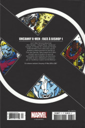 Verso de X-Men - La Collection Mutante -7142- Face à Bishop 1