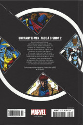 Verso de X-Men - La Collection Mutante -7244- Face à Bishop 2