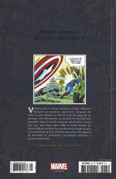 Verso de Marvel Origines -25- Captain America 1 (1964)