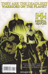 Verso de Shang-Chi: Master of kung fu - Tome 1