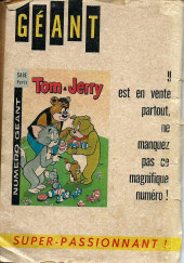 Verso de Tom et Jerry (Puis Tom & Jerry) (2e Série - Sage) -97- Plus on est de fous, plus on sourit!
