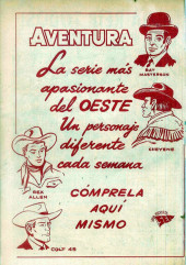 Verso de Aventura (1954 - Sea/Novaro) -228- Cheyene