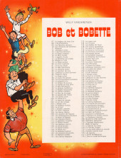 Verso de Bob et Bobette (3e Série Rouge) -68a1980- L'Île d'Amphoria