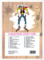 Verso de Lucky Luke -12c1986- Les Cousins Dalton