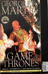 Verso de A Game of Thrones (2011) -1VC7- Issue #1