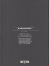 Verso de Simenon, l'Ostrogoth -TL3- Simenon, l'Ostrogoth - Cahier 3/3