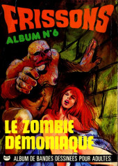 Verso de Frissons (2e série - Bellevue) -8- Le zombie jaloux