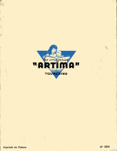 Verso de Audax (2e Série - Artima) (1952) -Rec304- Recueil N°304 (19-21-23-24-25-26)