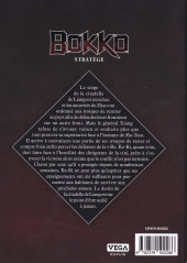 Verso de Stratège / Bokko - Stratège -3- Tome 3
