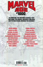 Verso de Marvel Age (2023) -1000- Issue #1000